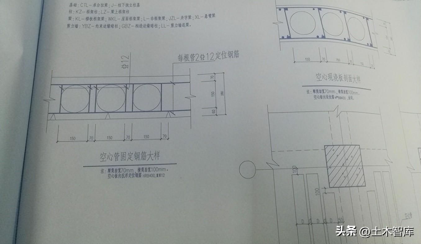 空心楼板钢筋图纸