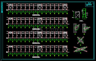 钢结构厂房建筑图（钢结构厂房建筑图包含哪些内容）
