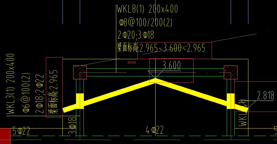 屋面梁表示方法