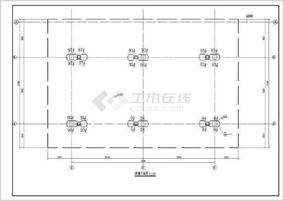 加油站顶棚结构图