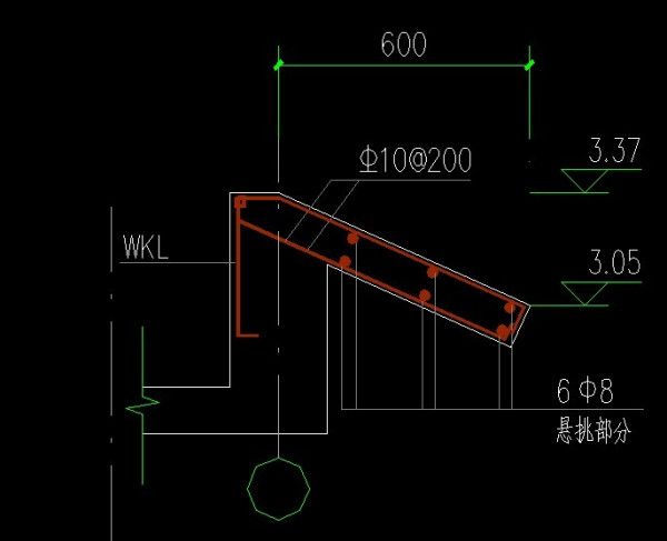 屋面钢筋规格尺寸