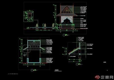 钢构岗亭cad图纸设计（钢构岗亭cad图纸设计方式）