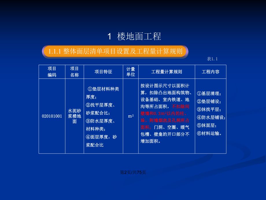 采光顶工程量计算规则最新