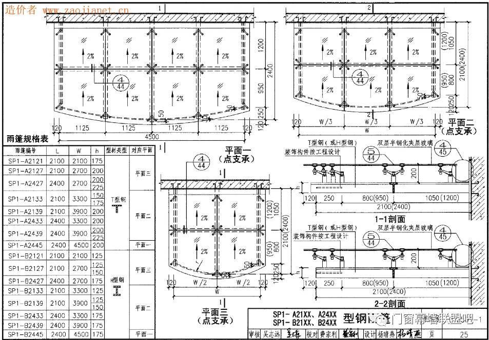 钢结构玻璃雨棚施工方案（钢结构玻璃雨棚施工总结方案《钢结构玻璃雨棚施工总结方案》） 结构框架施工 第5张