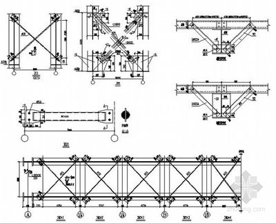 桥梁钢结构图纸 建筑方案设计 第4张