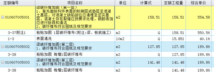 碳纤维加固成本分析报告 结构砌体施工 第5张