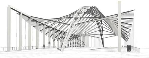国内著名钢结构建筑 建筑方案设计 第1张