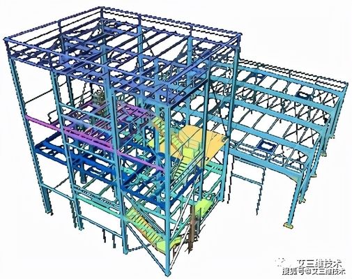 设计钢结构图纸用什么软件 钢结构钢结构停车场设计 第2张