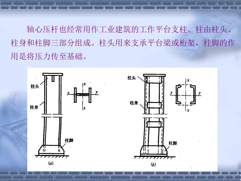 缀条式轴压柱的斜缀条可按轴心压杆设计（缀条式轴压柱的斜缀条可按轴心压杆设计是基于结构力学和钢结构设计原理） 钢结构蹦极设计 第1张