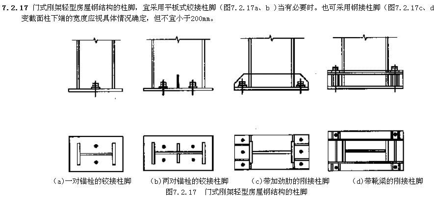 钢结构柱子连接 结构地下室设计 第4张