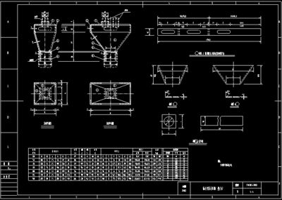结构图纸图例 结构工业装备设计 第3张