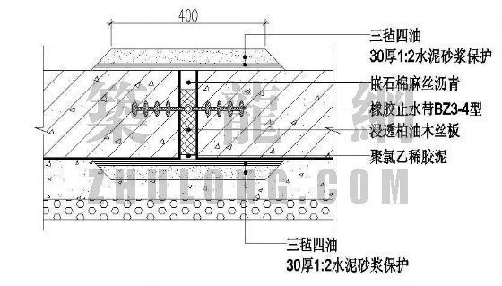 沥青砂浆伸缩缝 建筑方案设计 第4张