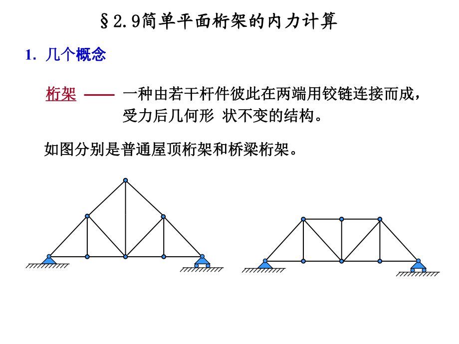 桁架结构概念解释 建筑施工图设计 第5张