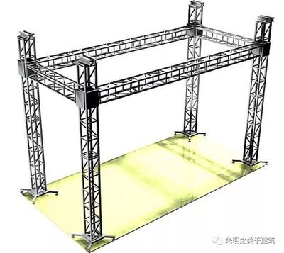 桁架图片尺寸大全 钢结构玻璃栈道施工 第3张