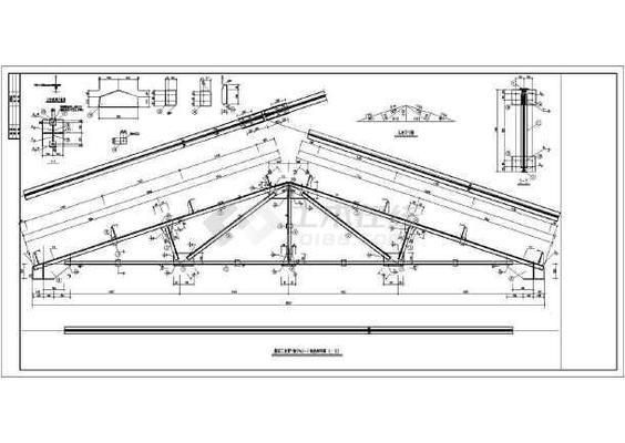 三角形钢结构屋架设计图片（三角形钢结构屋架设计）