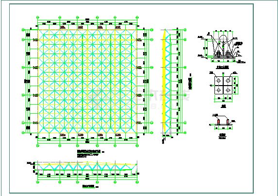 网架屋面构造做法图集（网架屋面构造做法） 钢结构网架施工 第4张