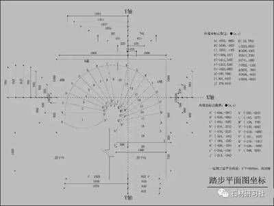 螺旋楼梯设计图怎么画的图片 钢结构异形设计 第3张