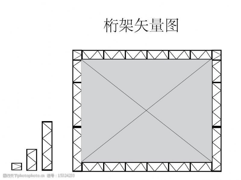 桁架侧面 装饰工装施工 第4张