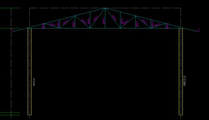 桁架结构建模（grasshopper建模技巧分享sketchup插件高效应用） 钢结构网架施工 第4张