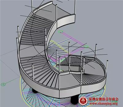 螺旋楼梯设计尺寸详图图片及价格 钢结构异形设计 第3张