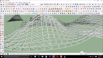 桁架建模过程怎么写 钢结构框架施工 第3张