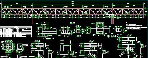 管道桁架图集