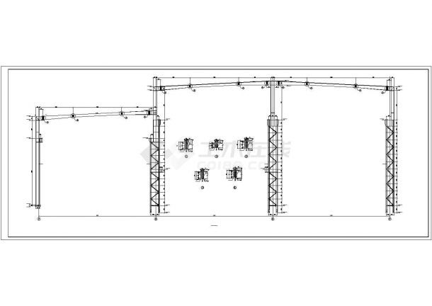 桁架的设计图纸（桁架设计图纸） 钢结构桁架施工 第5张