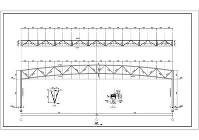 桁架结构设计图纸图片