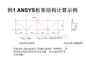 桁架结构计算简图图片