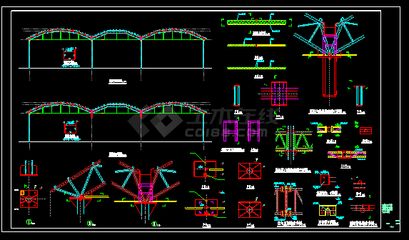 桁架结构设计图例怎么画
