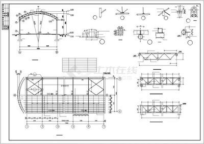 拱形钢桁架结构（拱形钢桁架结构的经济效益分析） 全国钢结构厂 第3张