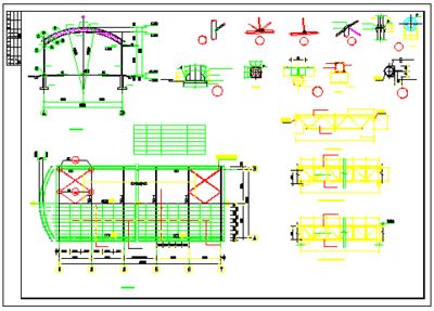 拱形钢桁架结构（拱形钢桁架结构的经济效益分析） 全国钢结构厂 第5张