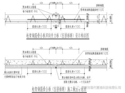 桁架板图集 装饰幕墙施工 第3张