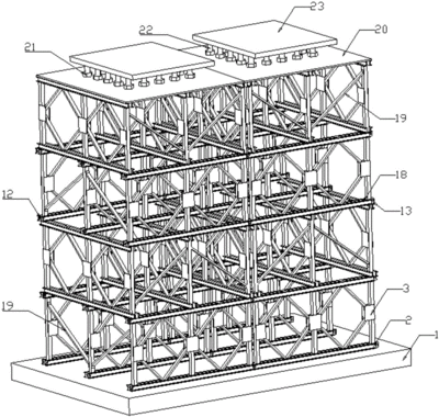 桁架支模图片 建筑施工图设计 第5张