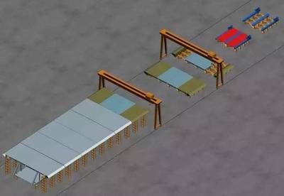 桁架模型制作图片 建筑消防施工 第1张