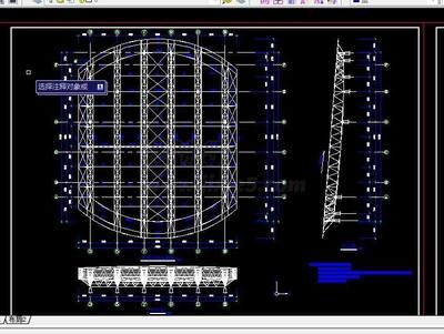 桁架怎么搭建平面图纸 钢结构玻璃栈道施工 第5张