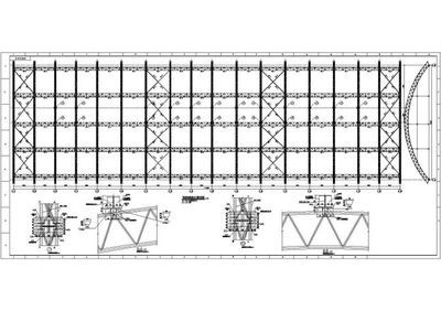 桁架结构跨度（桁架结构的跨度是一个复杂的技术参数的重要选择） 钢结构跳台施工 第2张