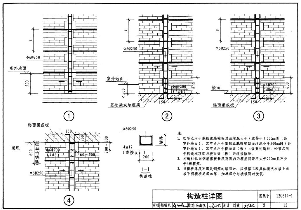 砖混结构有没有构造柱（砖混结构中构造柱的主要作用） 钢结构门式钢架施工 第5张