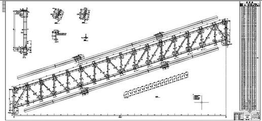 桁架施工方案设计图 结构工业钢结构设计 第1张