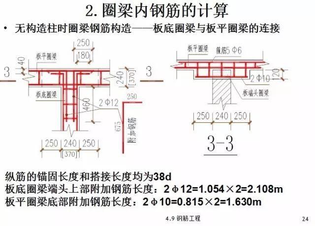 砖混结构圈梁构造柱钢筋锚固方法（砖混结构圈梁和构造柱钢筋锚固方法涉及到了钢筋的搭接、锚固长度） 钢结构钢结构停车场施工 第1张