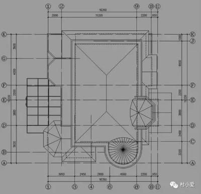 双坡屋顶平面图（双坡屋顶平面图双坡屋顶的优缺点分析） 建筑消防设计 第2张