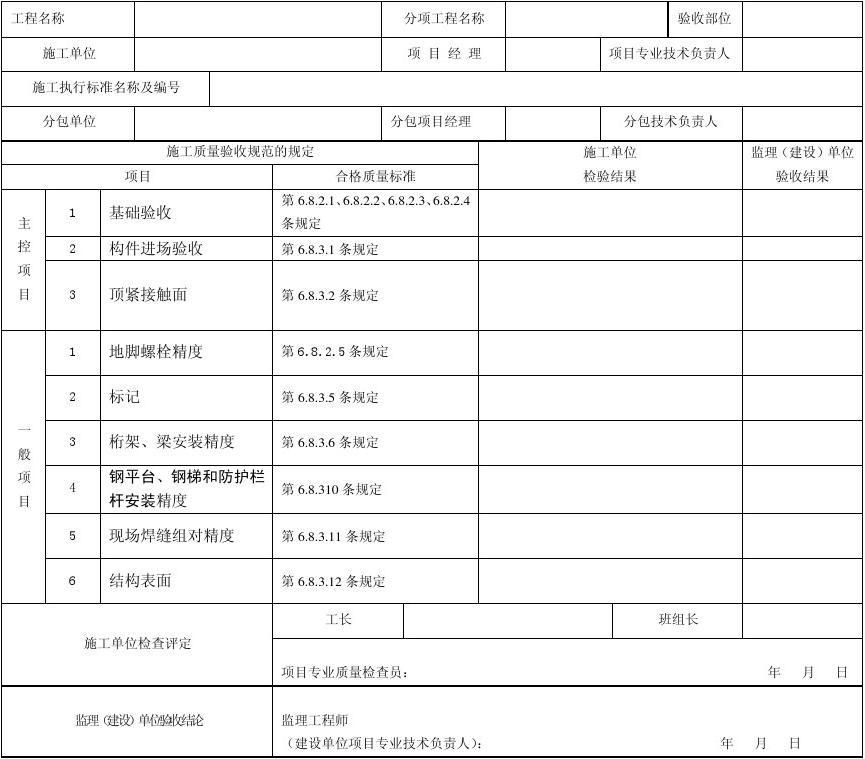 钢结构基础验收标准 结构地下室设计 第3张