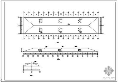 彩钢板屋顶施工图纸 建筑消防施工 第2张