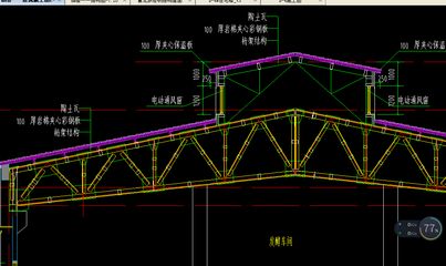 钢屋架结构图上下玄（钢屋架结构图的介绍） 结构工业装备设计 第1张