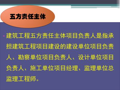 设计单位项目负责人怎么称呼他 建筑方案施工 第2张