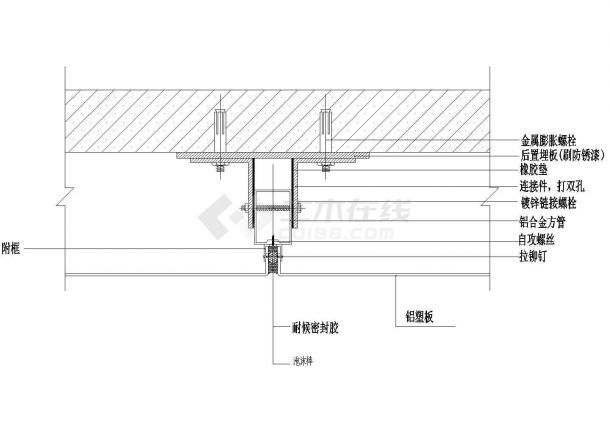 加油站柱子铝塑板施工工艺