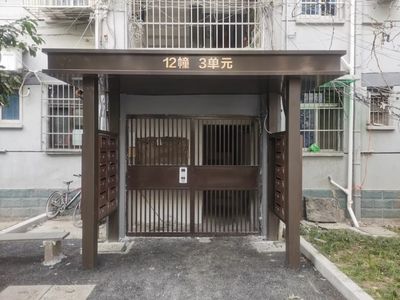 楼栋改造 大门 结构工业钢结构施工 第4张