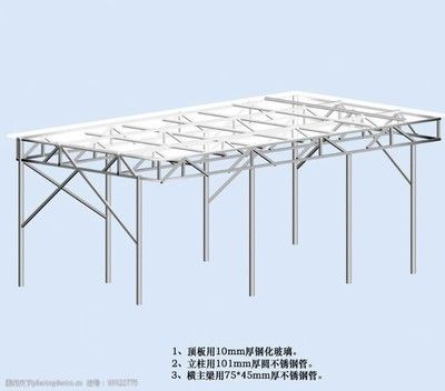 彩钢结构设计图（彩钢结构设计图、钢架结构设计图、钢架结构厂房设计图） 钢结构网架设计 第5张