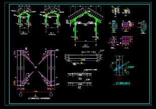 钢结构课设施工图（钢结构课设施工图标注规范钢结构施工图标注规范） 全国钢结构厂 第5张