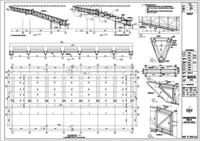 室内钢结构图纸 北京加固设计 第5张